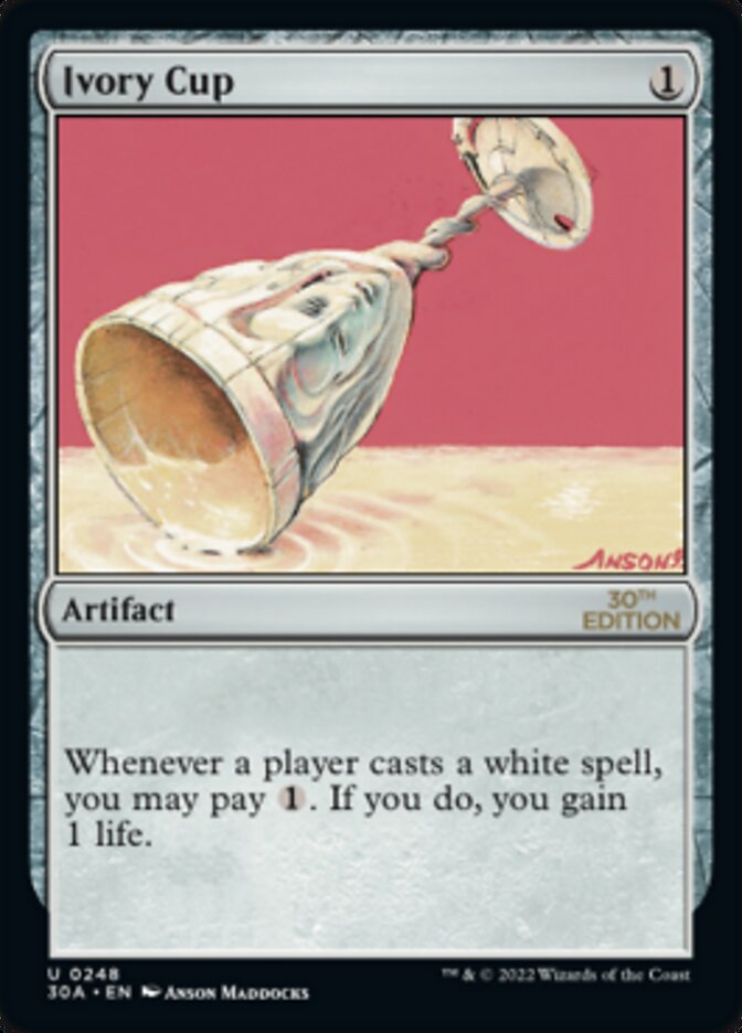 Ivory Cup [30th Anniversary Edition] | Anubis Games and Hobby