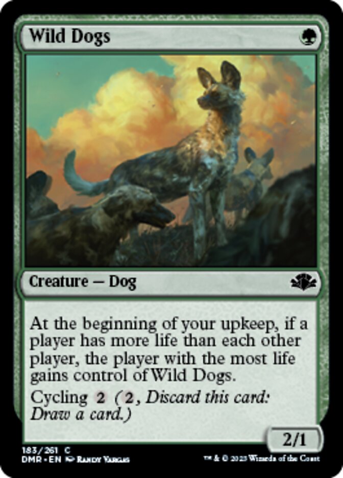 Wild Dogs [Dominaria Remastered] | Anubis Games and Hobby