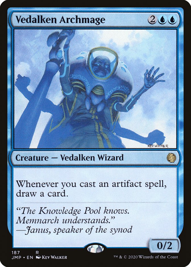 Vedalken Archmage [Jumpstart] | Anubis Games and Hobby