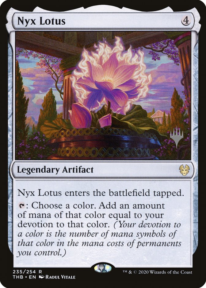 Nyx Lotus (Promo Pack) [Theros Beyond Death Promos] | Anubis Games and Hobby