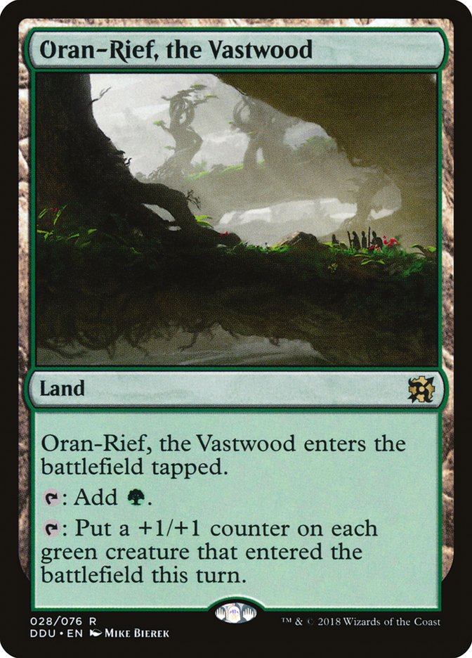 Oran-Rief, the Vastwood [Duel Decks: Elves vs. Inventors] | Anubis Games and Hobby