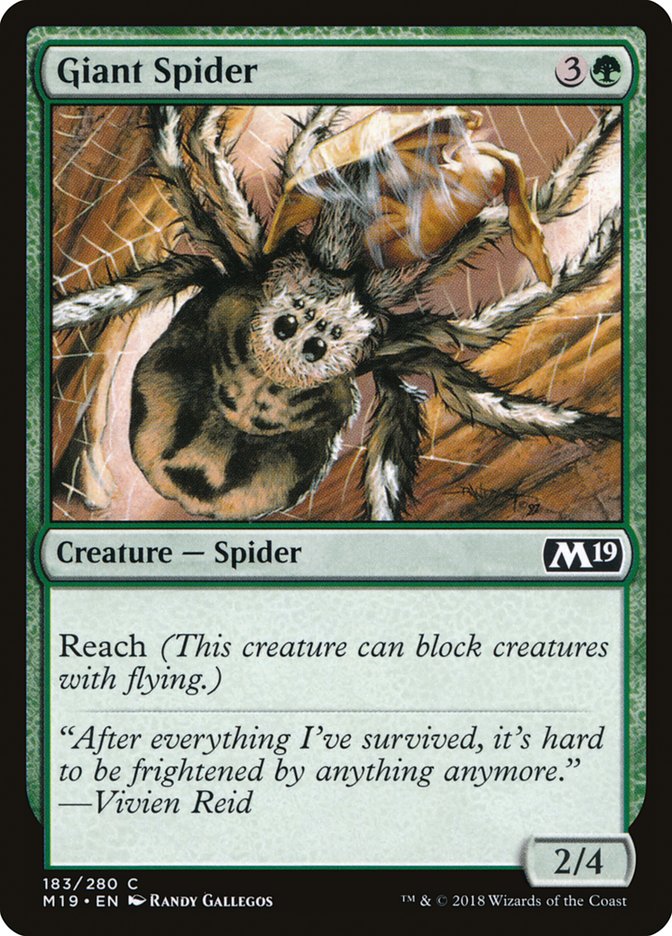 Giant Spider [Core Set 2019] | Anubis Games and Hobby