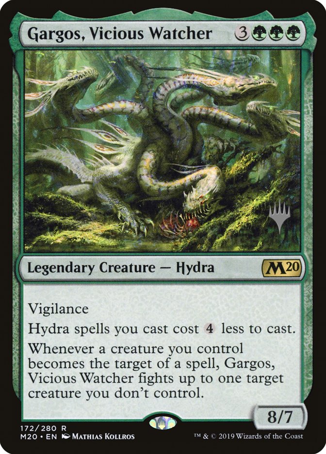 Gargos, Vicious Watcher (Promo Pack) [Core Set 2020 Promos] | Anubis Games and Hobby