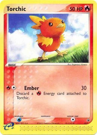 Torchic (017) (Non-Holo) [Nintendo: Black Star Promos] | Anubis Games and Hobby