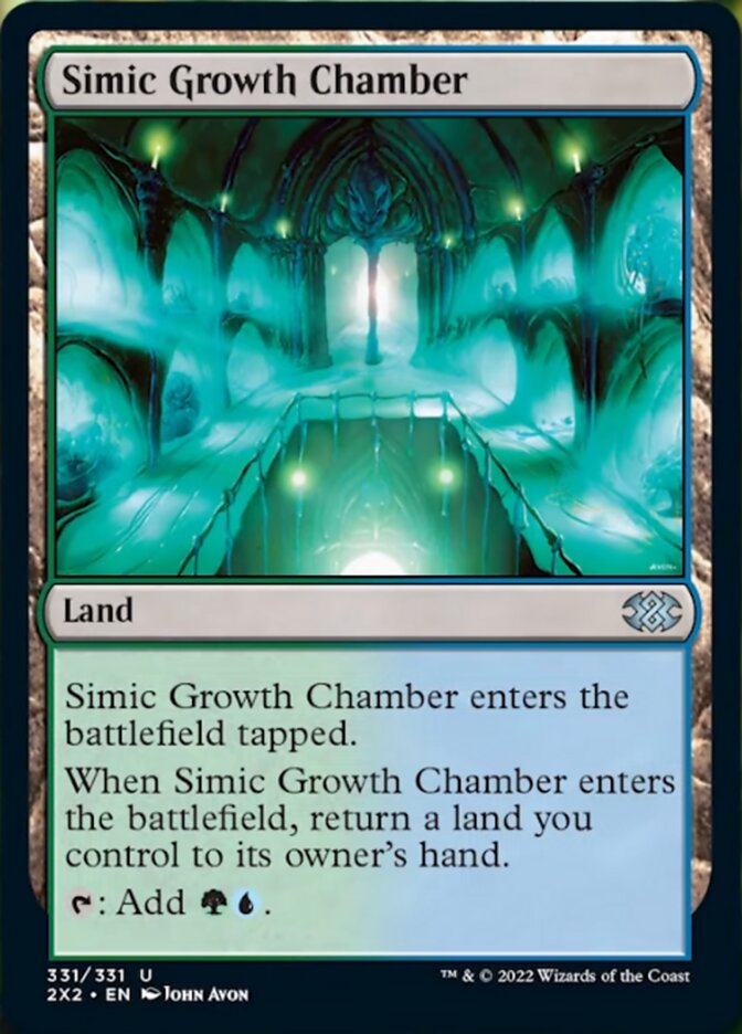 Simic Growth Chamber [Double Masters 2022] | Anubis Games and Hobby