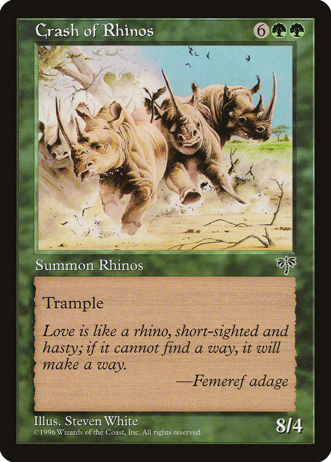 Crash of Rhinos [Mirage] | Anubis Games and Hobby