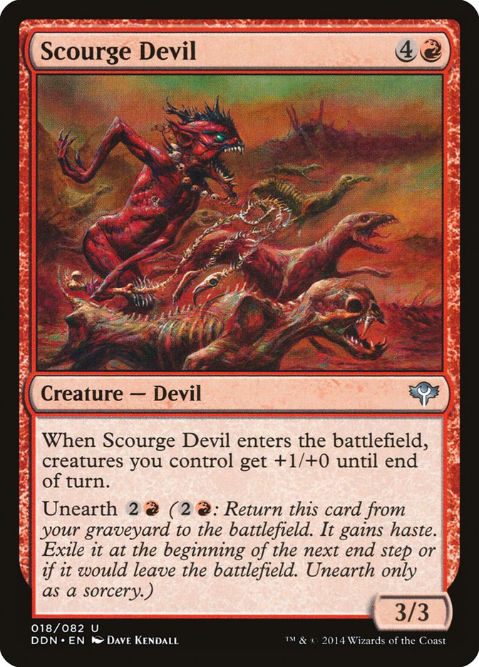 Scourge Devil [Duel Decks: Speed vs. Cunning] | Anubis Games and Hobby