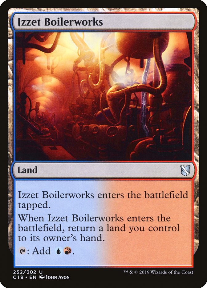 Izzet Boilerworks [Commander 2019] | Anubis Games and Hobby