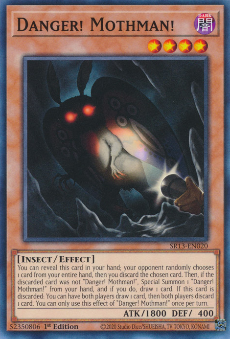 Danger! Mothman! [SR13-EN020] Common | Anubis Games and Hobby