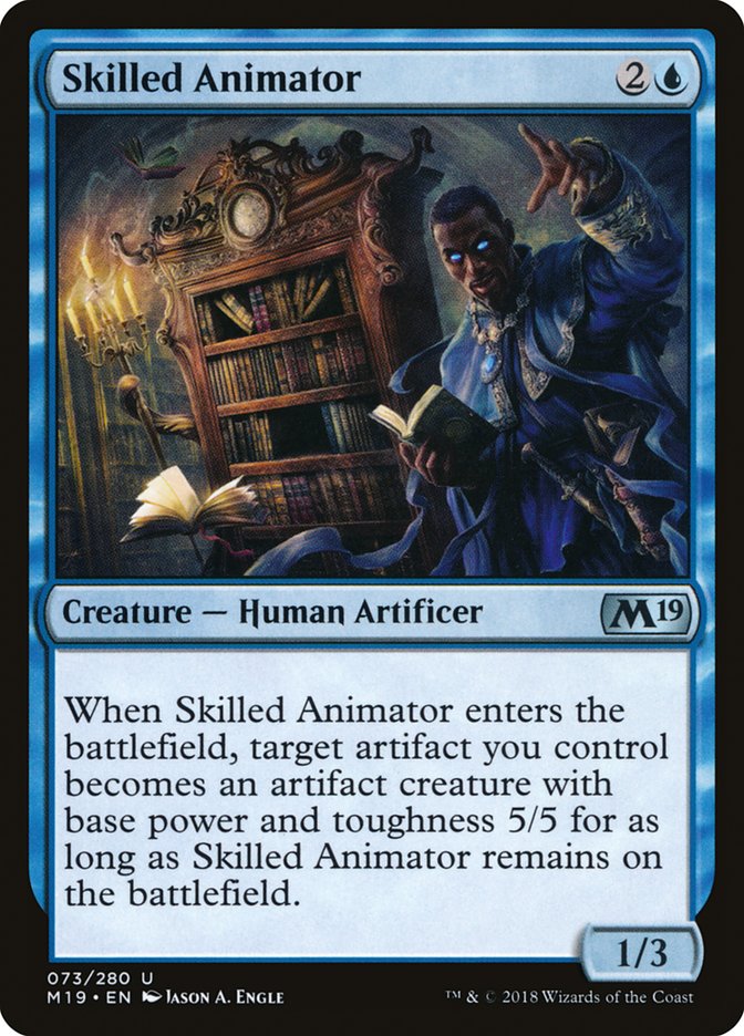 Skilled Animator [Core Set 2019] | Anubis Games and Hobby