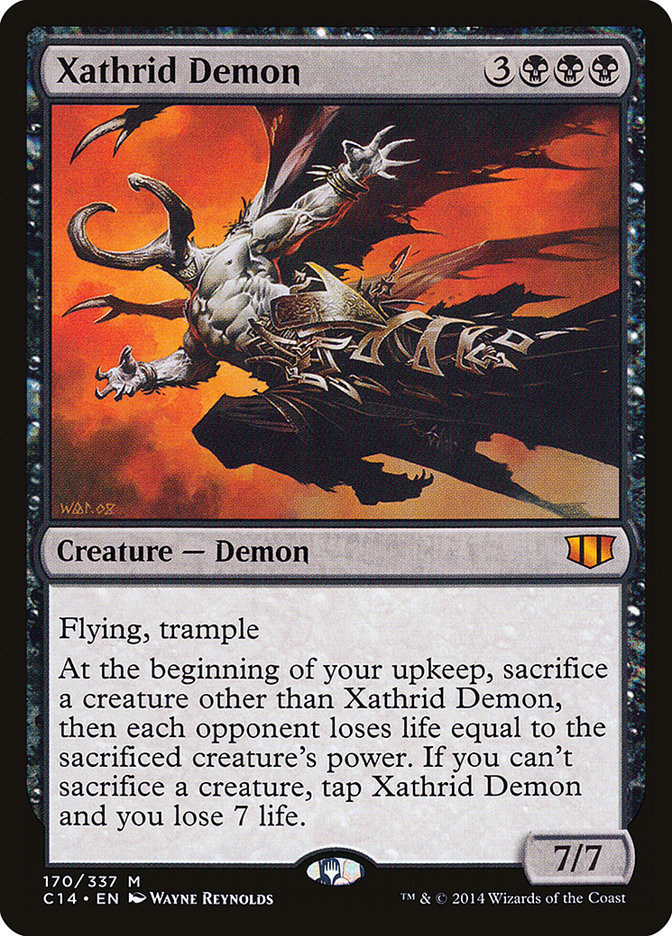 Xathrid Demon [Commander 2014] | Anubis Games and Hobby