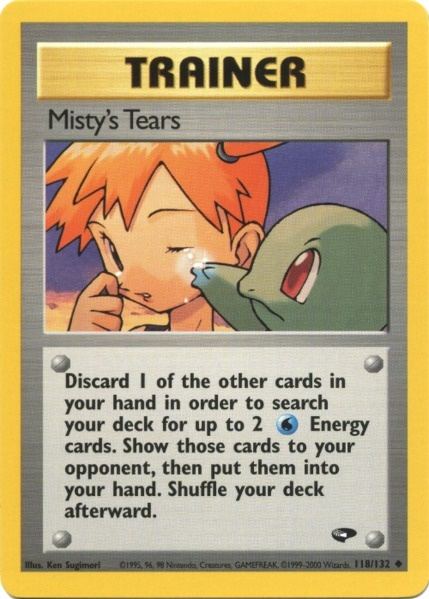 Misty's Tears (118/132) [Gym Challenge Unlimited] | Anubis Games and Hobby