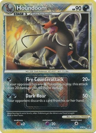 Houndoom (5/90) (League Promo) [HeartGold & SoulSilver: Undaunted] | Anubis Games and Hobby