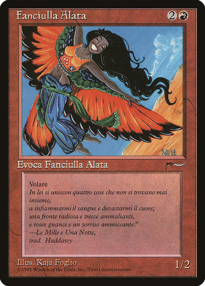 Bird Maiden (Italian) - "Fanciulla Alata" [Rinascimento] | Anubis Games and Hobby