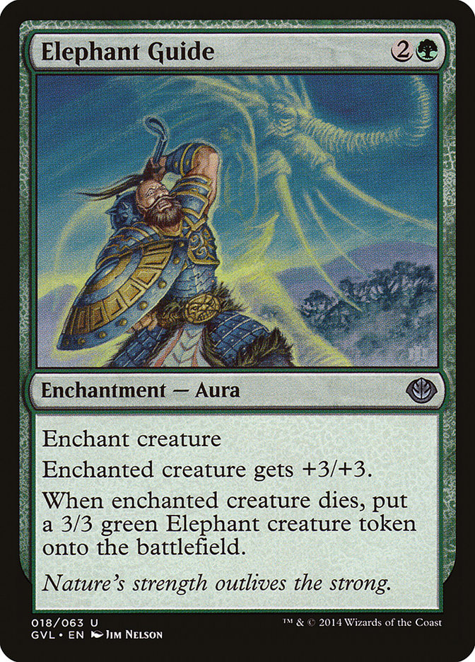 Elephant Guide (Garruk vs. Liliana) [Duel Decks Anthology] | Anubis Games and Hobby