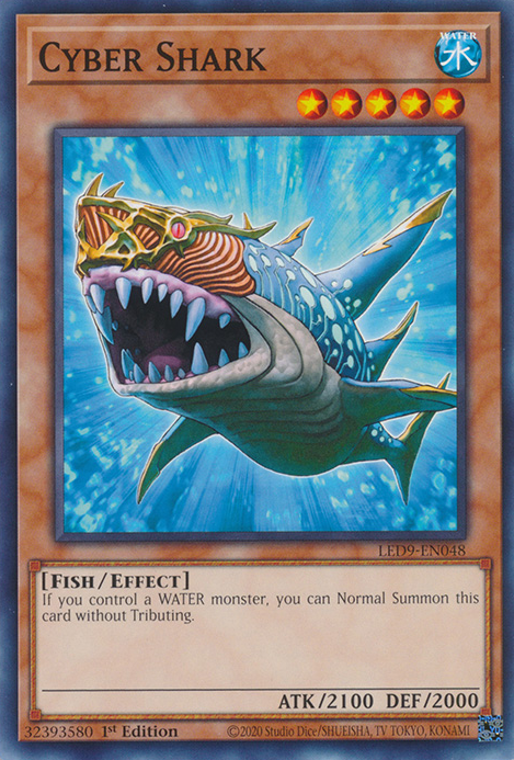 Cyber Shark [LED9-EN048] Common | Anubis Games and Hobby