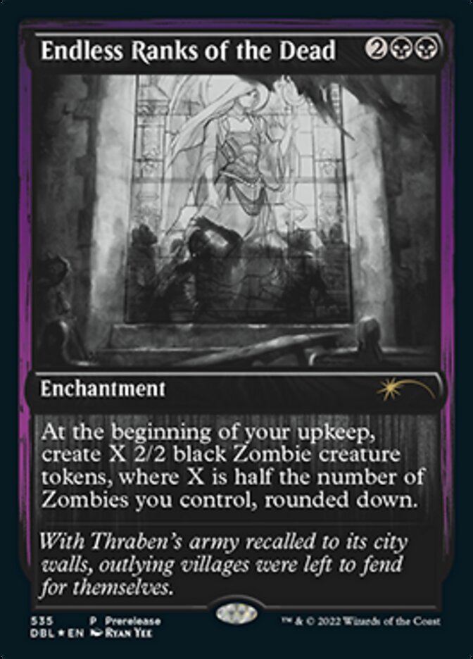Endless Ranks of the Dead [Innistrad: Double Feature Prerelease Promos] | Anubis Games and Hobby