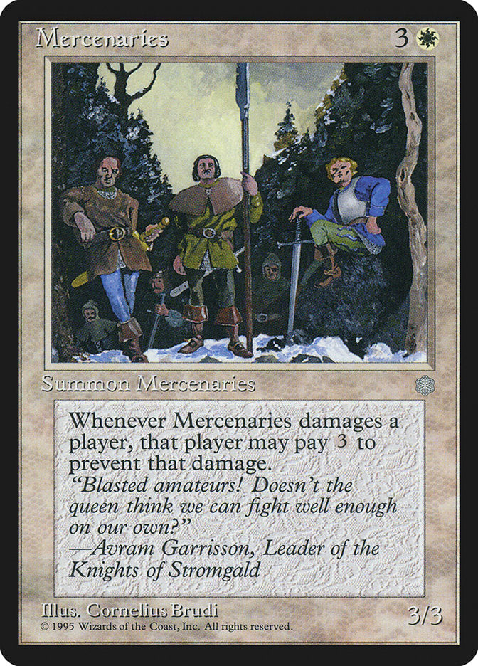 Mercenaries [Ice Age] | Anubis Games and Hobby