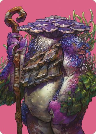 Slimefoot, the Stowaway Art Card [Commander Masters Art Series] | Anubis Games and Hobby