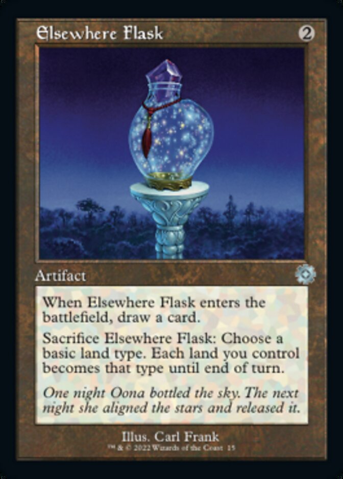 Elsewhere Flask (Retro) [The Brothers' War Retro Artifacts] | Anubis Games and Hobby