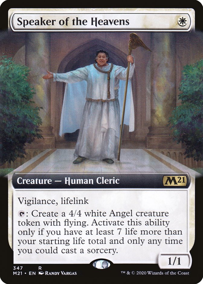 Speaker of the Heavens (Extended Art) [Core Set 2021] | Anubis Games and Hobby