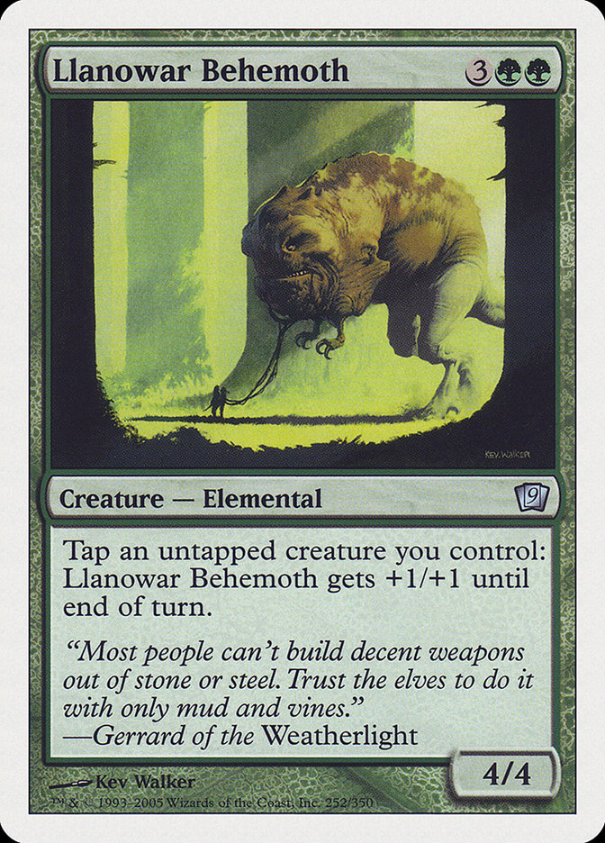 Llanowar Behemoth [Ninth Edition] | Anubis Games and Hobby