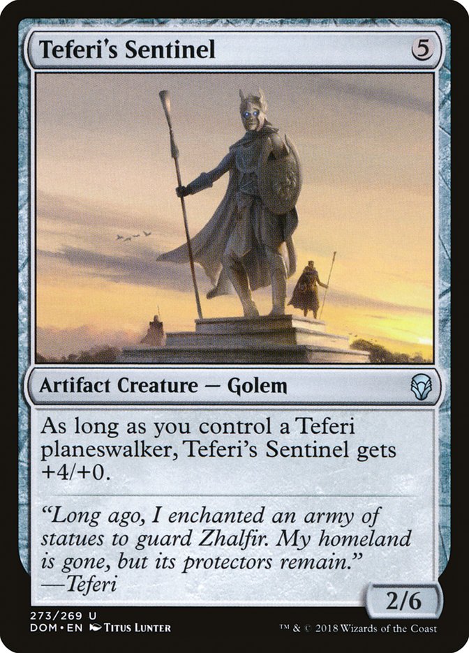 Teferi's Sentinel [Dominaria] | Anubis Games and Hobby