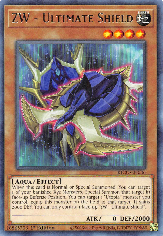 ZW - Ultimate Shield [KICO-EN036] Rare | Anubis Games and Hobby