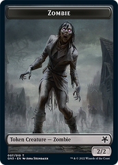 Zombie // Human Soldier Double-Sided Token [Game Night: Free-for-All Tokens] | Anubis Games and Hobby