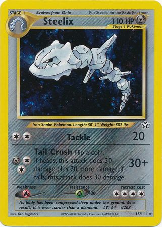 Steelix (15/111) [Neo Genesis Unlimited] | Anubis Games and Hobby