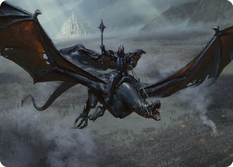 Lord of the Nazgul Art Card [The Lord of the Rings: Tales of Middle-earth Art Series] | Anubis Games and Hobby