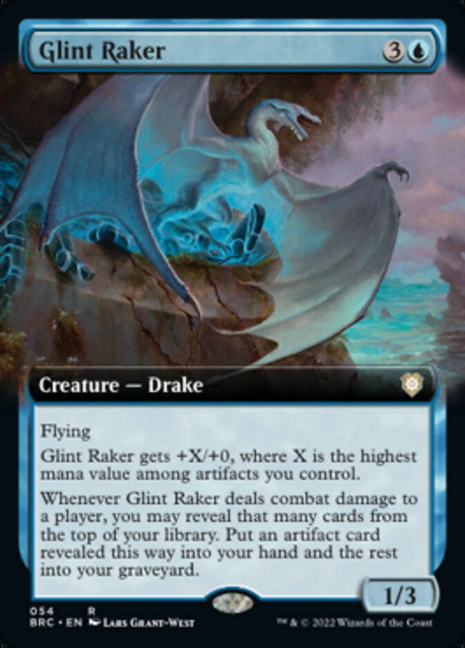 Glint Raker (Extended Art) [The Brothers' War Commander] | Anubis Games and Hobby