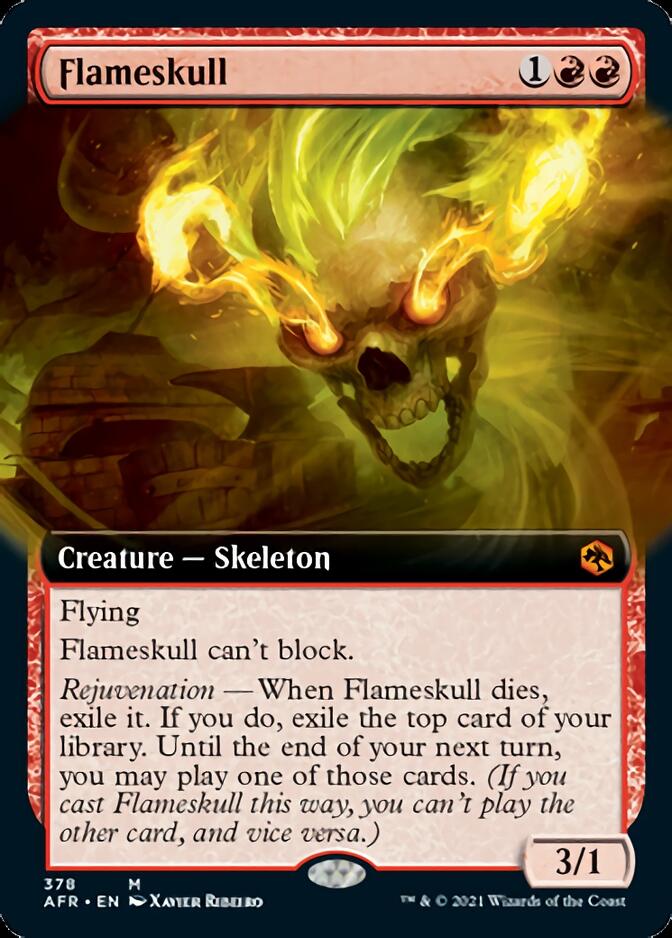 Flameskull (Extended Art) [Dungeons & Dragons: Adventures in the Forgotten Realms] | Anubis Games and Hobby