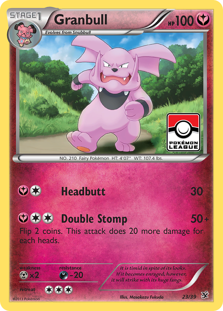 Granbull (23/39) [XY: Kalos Starter Set] | Anubis Games and Hobby