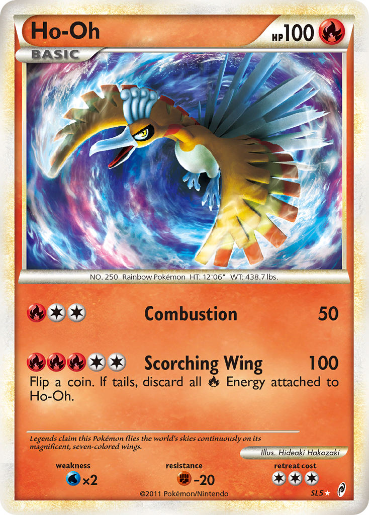 Ho-Oh (SL5) [HeartGold & SoulSilver: Call of Legends] | Anubis Games and Hobby