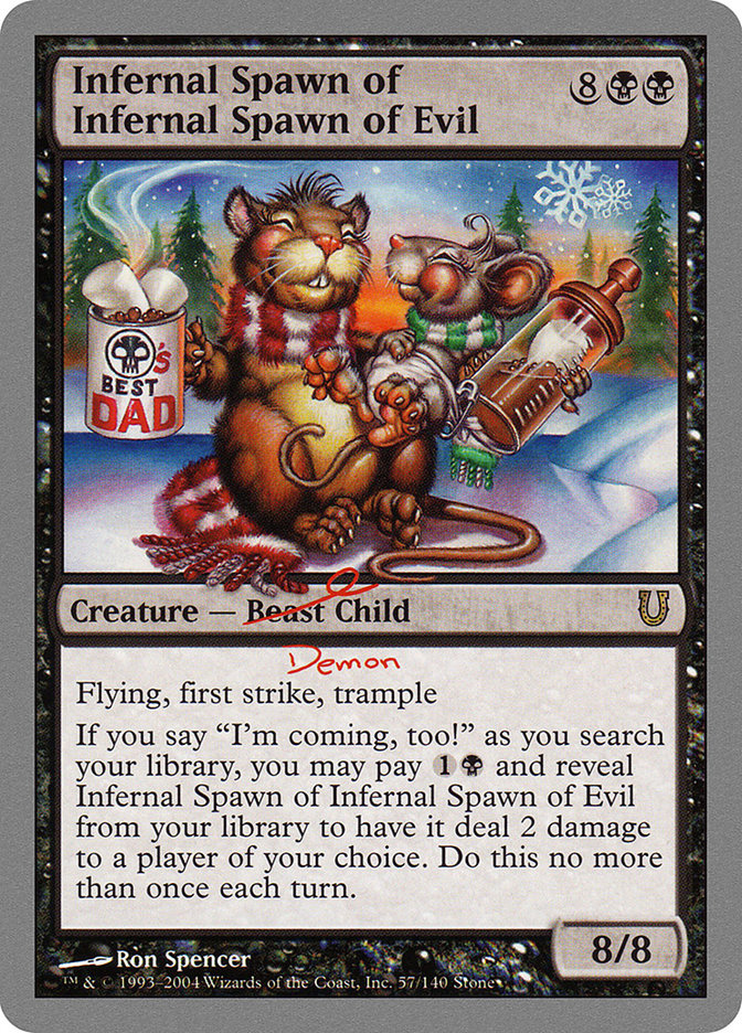 Infernal Spawn of Infernal Spawn of Evil [Unhinged] | Anubis Games and Hobby