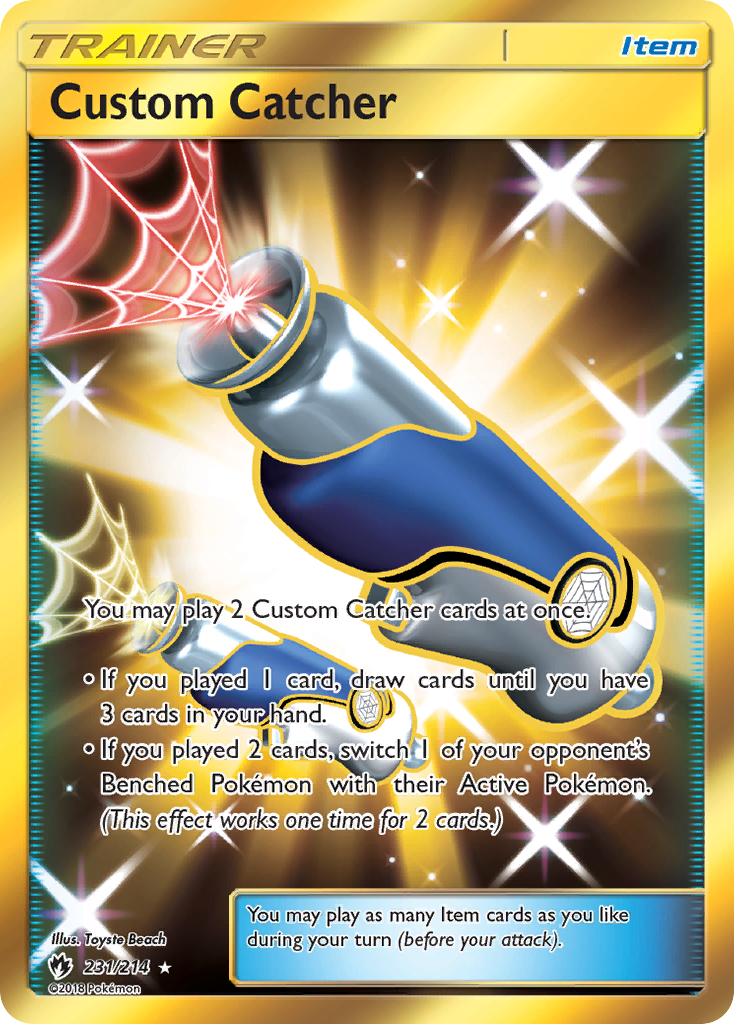 Custom Catcher (231/214) [Sun & Moon: Lost Thunder] | Anubis Games and Hobby