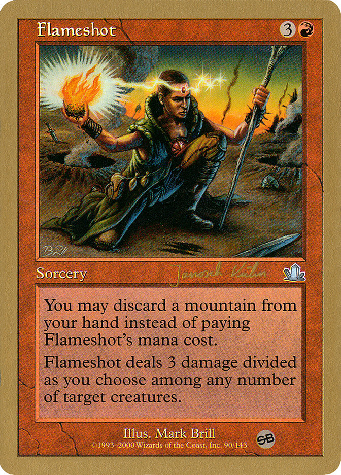 Flameshot (Janosch Kuhn) (SB) [World Championship Decks 2000] | Anubis Games and Hobby