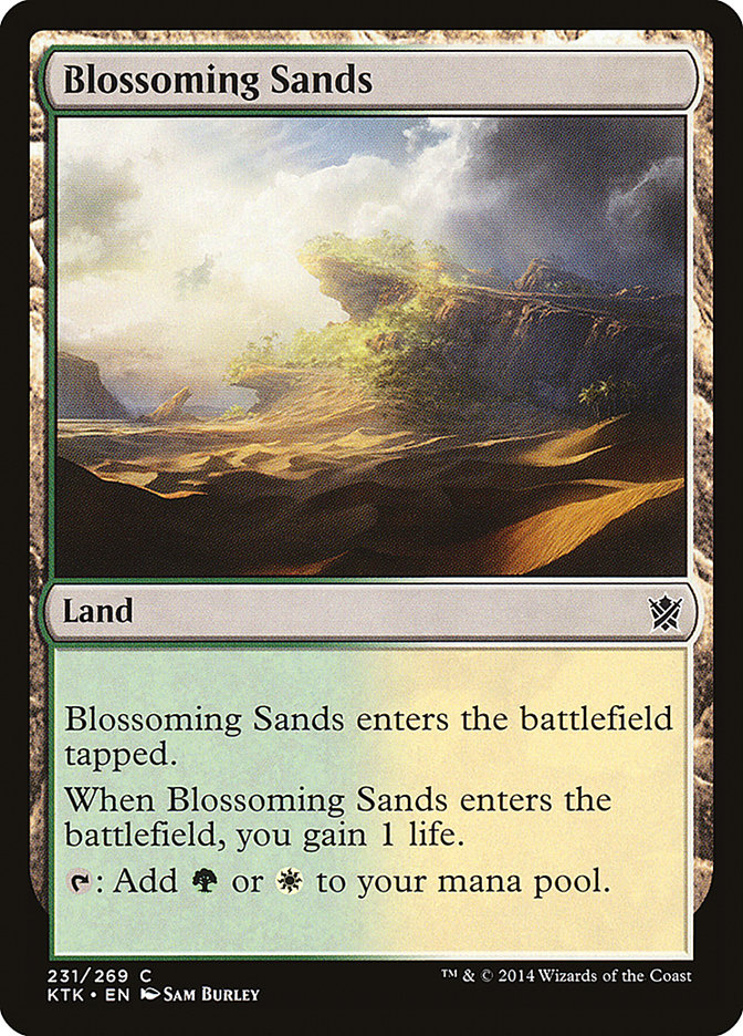 Blossoming Sands [Khans of Tarkir] | Anubis Games and Hobby