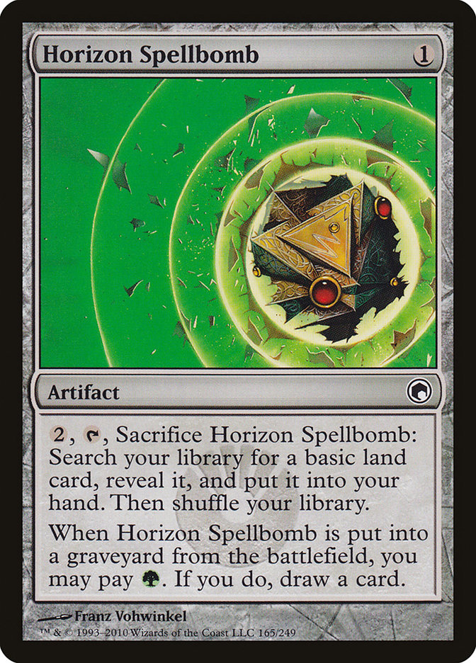 Horizon Spellbomb [Scars of Mirrodin] | Anubis Games and Hobby