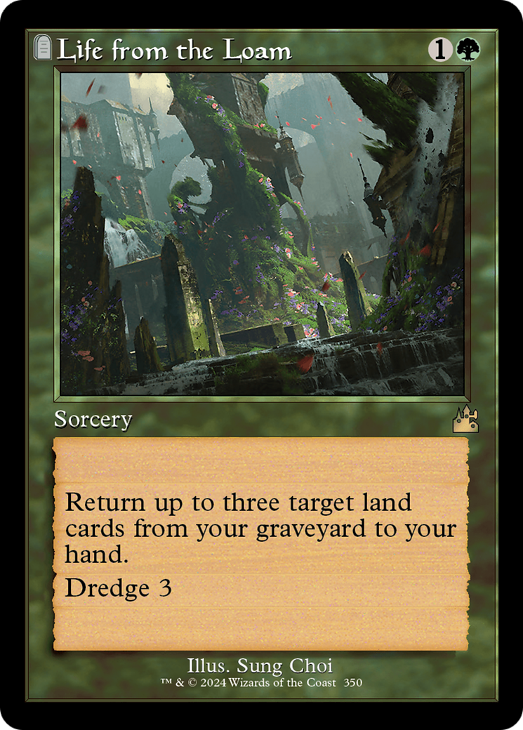Life from the Loam (Retro Frame) [Ravnica Remastered] | Anubis Games and Hobby