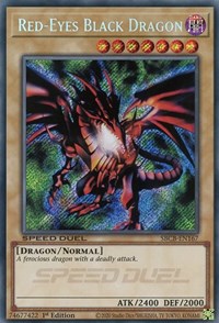 Red-Eyes Black Dragon (Secret) [SBCB-EN167] Secret Rare | Anubis Games and Hobby