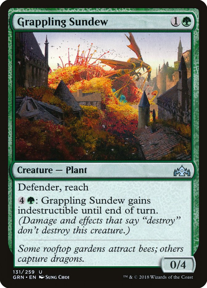 Grappling Sundew [Guilds of Ravnica] | Anubis Games and Hobby