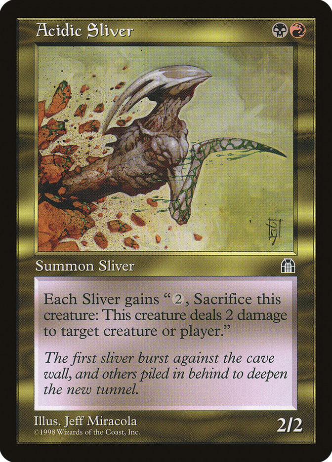 Acidic Sliver [Stronghold] | Anubis Games and Hobby