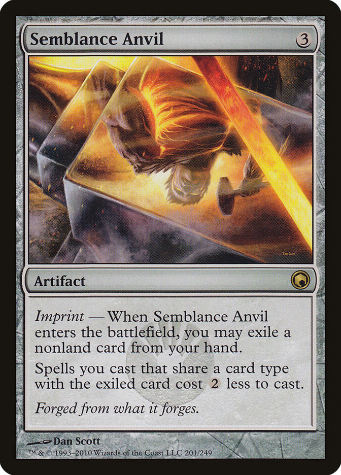 Semblance Anvil [Scars of Mirrodin] | Anubis Games and Hobby