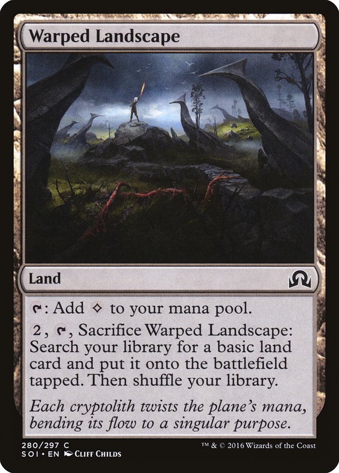 Warped Landscape [Shadows over Innistrad] | Anubis Games and Hobby