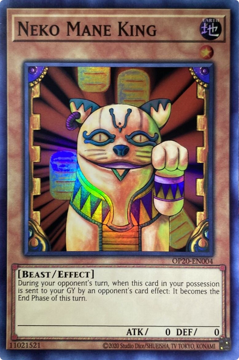 Neko Mane King [OP20-EN004] Super Rare | Anubis Games and Hobby