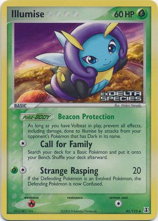 Illumise (45/113) (Stamped) [EX: Delta Species] | Anubis Games and Hobby