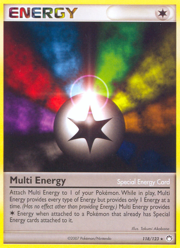 Multi Energy (118/123) [Diamond & Pearl: Mysterious Treasures] | Anubis Games and Hobby