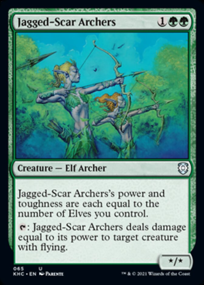 Jagged-Scar Archers [Kaldheim Commander] | Anubis Games and Hobby